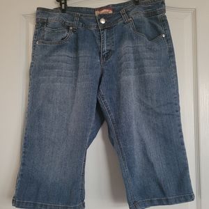 Curvaceous jean shorts 12